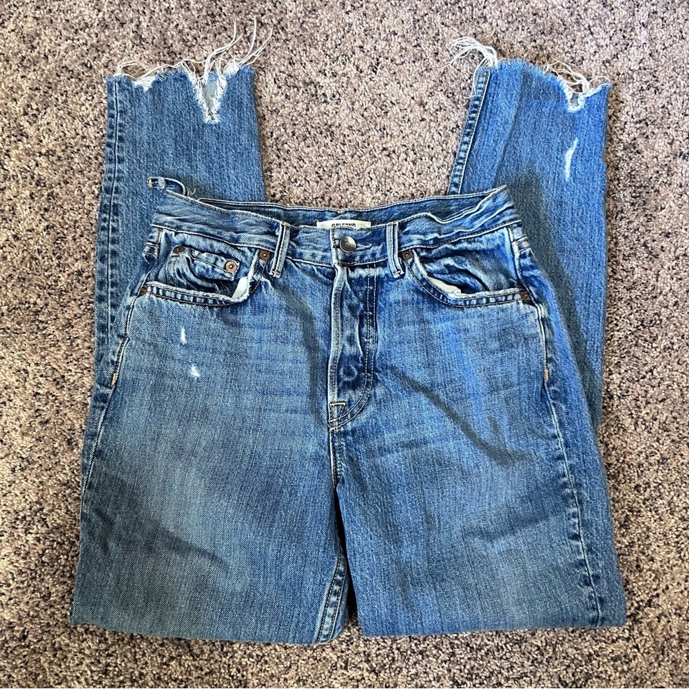 GRLFRND Karolina Button Fly Jeans Size 26